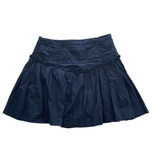 &merci Black Ruffle Skort